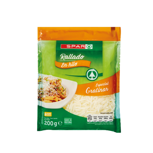 Queso Rallado en Hilo SPAR 200g image 0