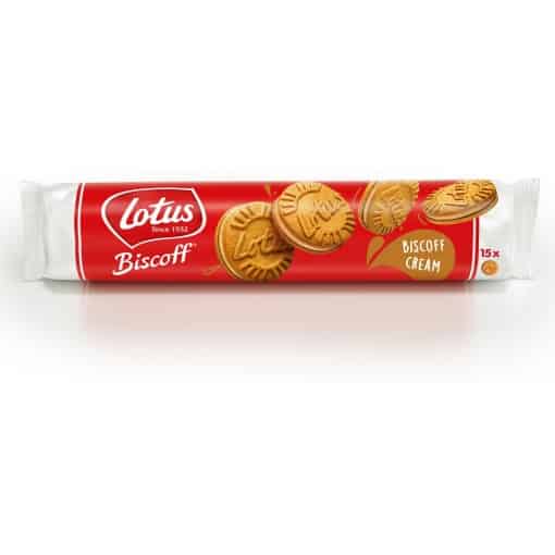 Galleta rellena de crema Lotus 150g image 0