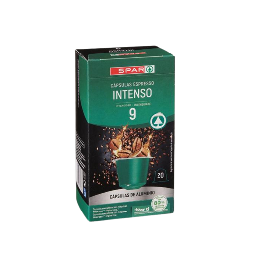 Cápsulas de Café Espresso SPAR Intenso 20u image 0