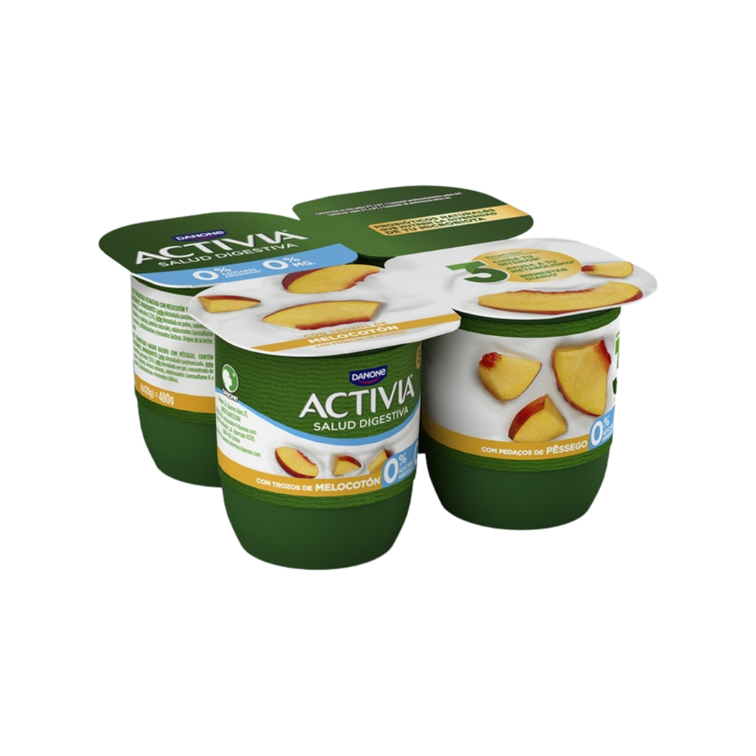 Activia 0% con Melocotón image 0