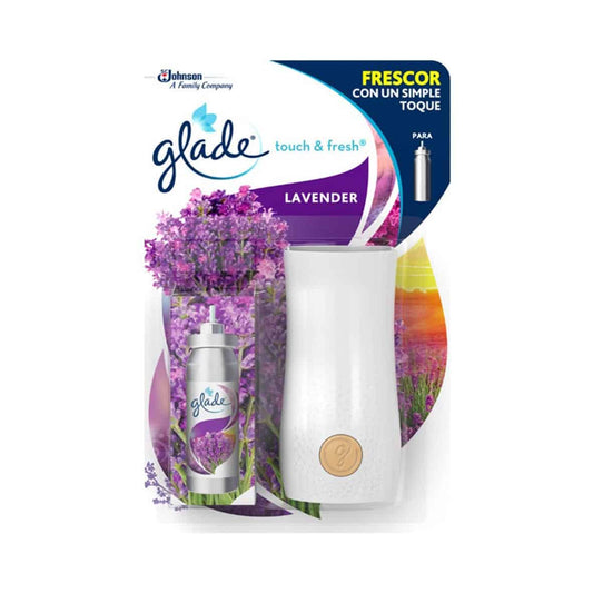 Ambientador + Recambio Lavanda Glade Un Toque image 0
