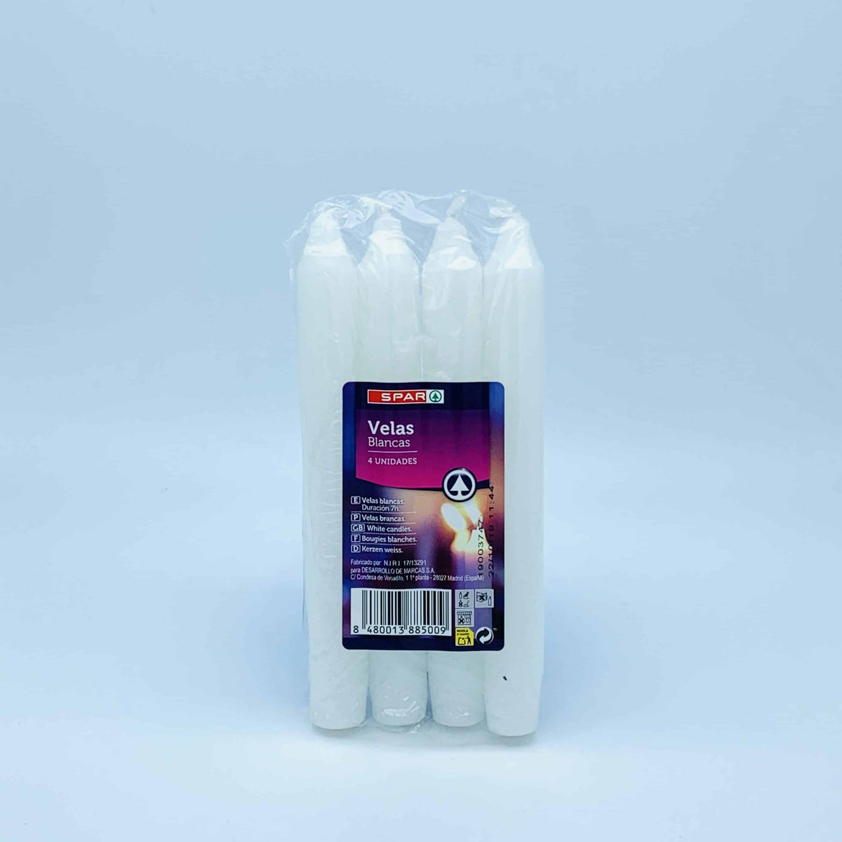 Velas Blancas SPAR 4u image 0