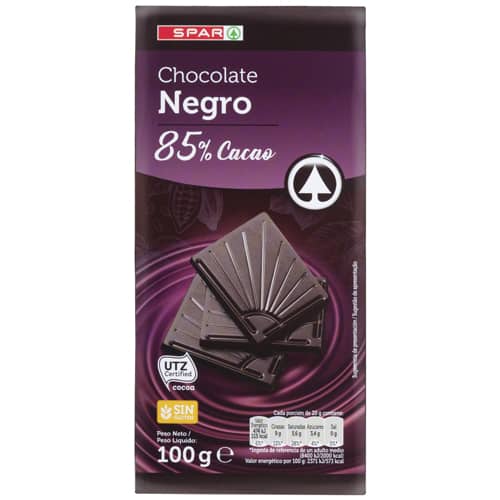 Chocolate Negro 85% Cacao SPAR image 0