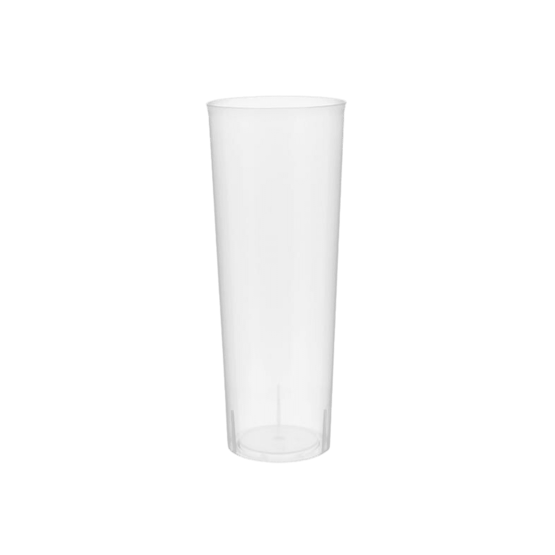 Vaso Tubo Reutilizable Hodecor 300cc 10u image 0