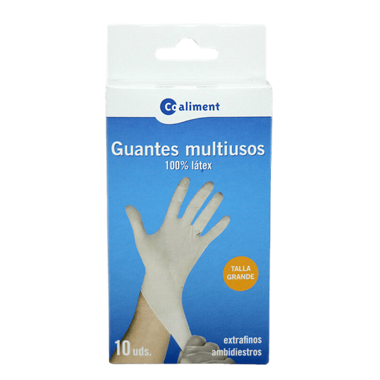 Guantes Látex Multiusos Coaliment 10u - P image 0