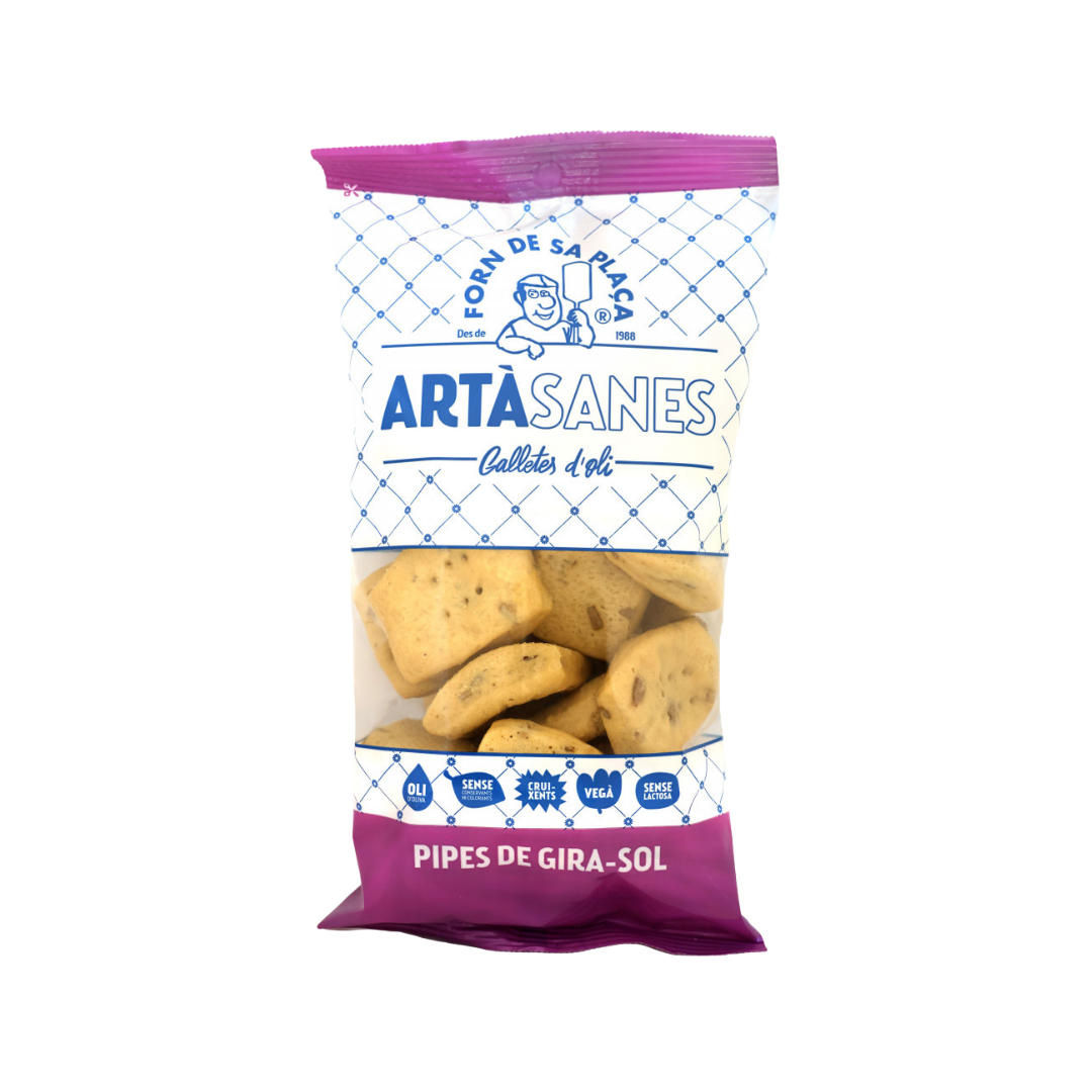 Galletes ARTÀsanes Pipes de Gira-sol image 0