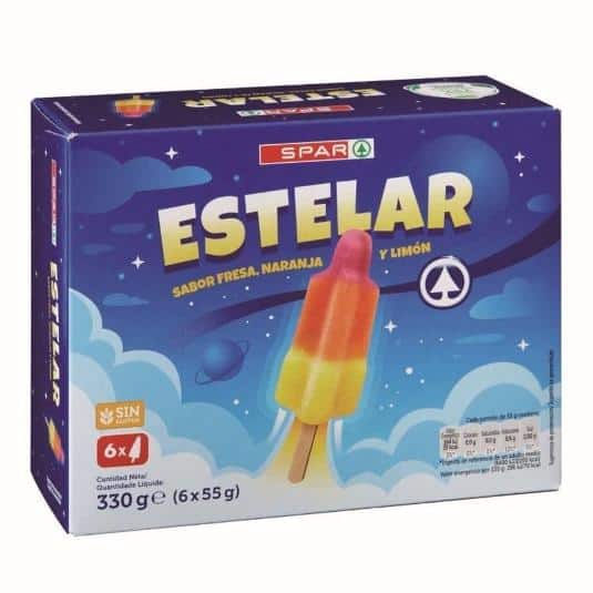Helado Estelar SPAR 6u image 0