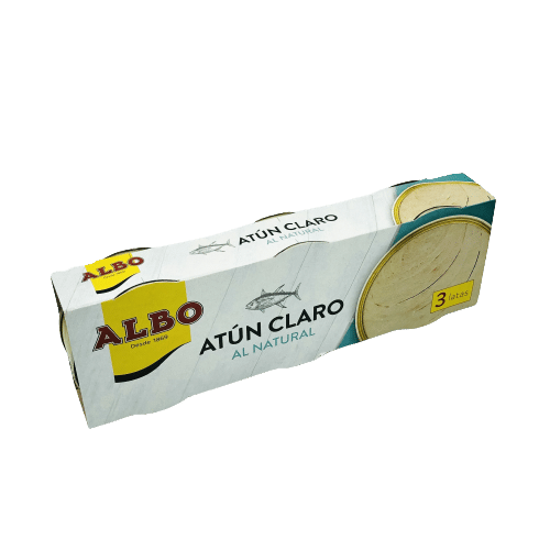 Atún Claro al Natural Albo Pack 3