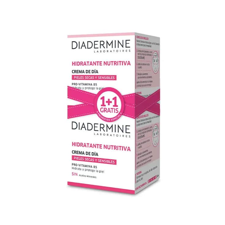 Diadermine Crema Hidratante Nutritiva Pieles Secas y Sensibles image 0