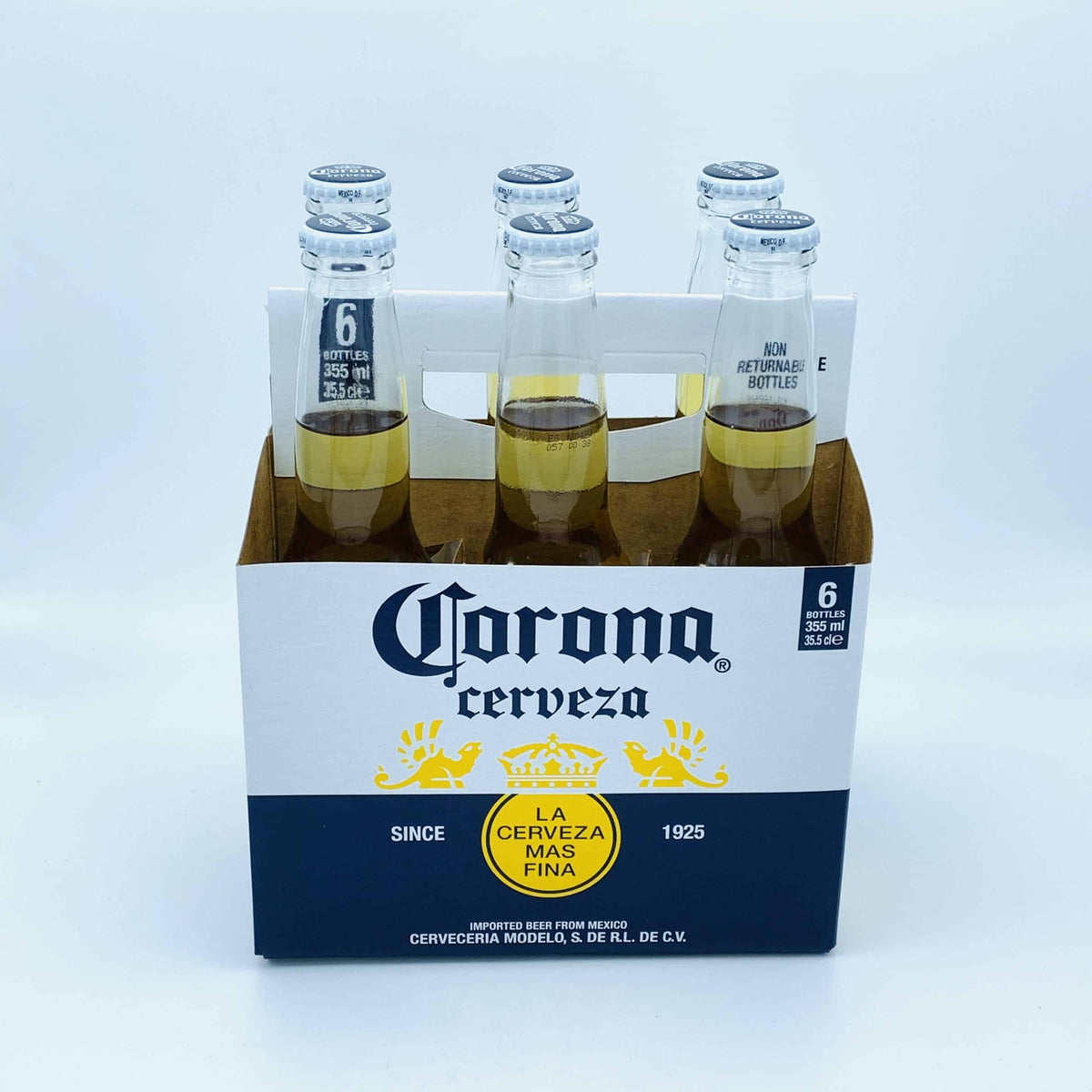 Cerveza Corona Pack de 6 Botellas de 35cl image 0
