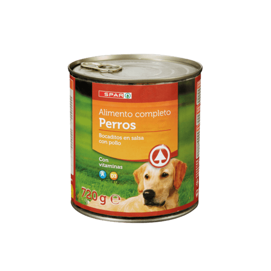 Alimento Completo Perros Bocaditos en Salsa con Pollo SPAR 720g image 0