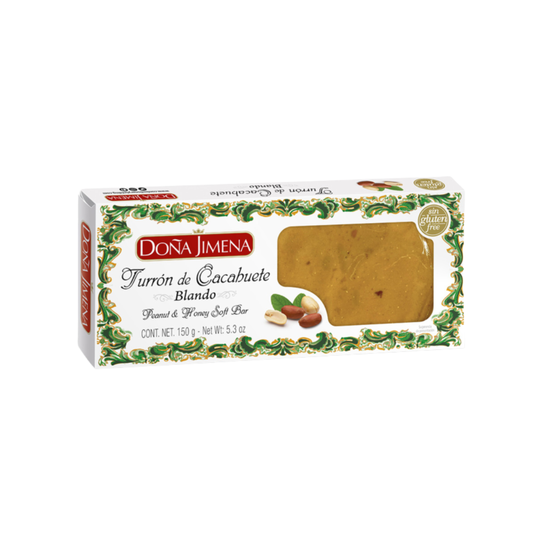 Turrón de Cacahuete Blando Doña Jimena image 0