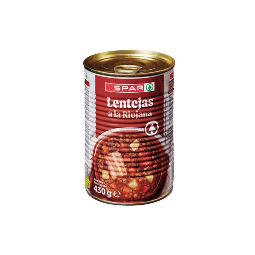 Lentejas con Chorizo y Tocino SPAR image 0