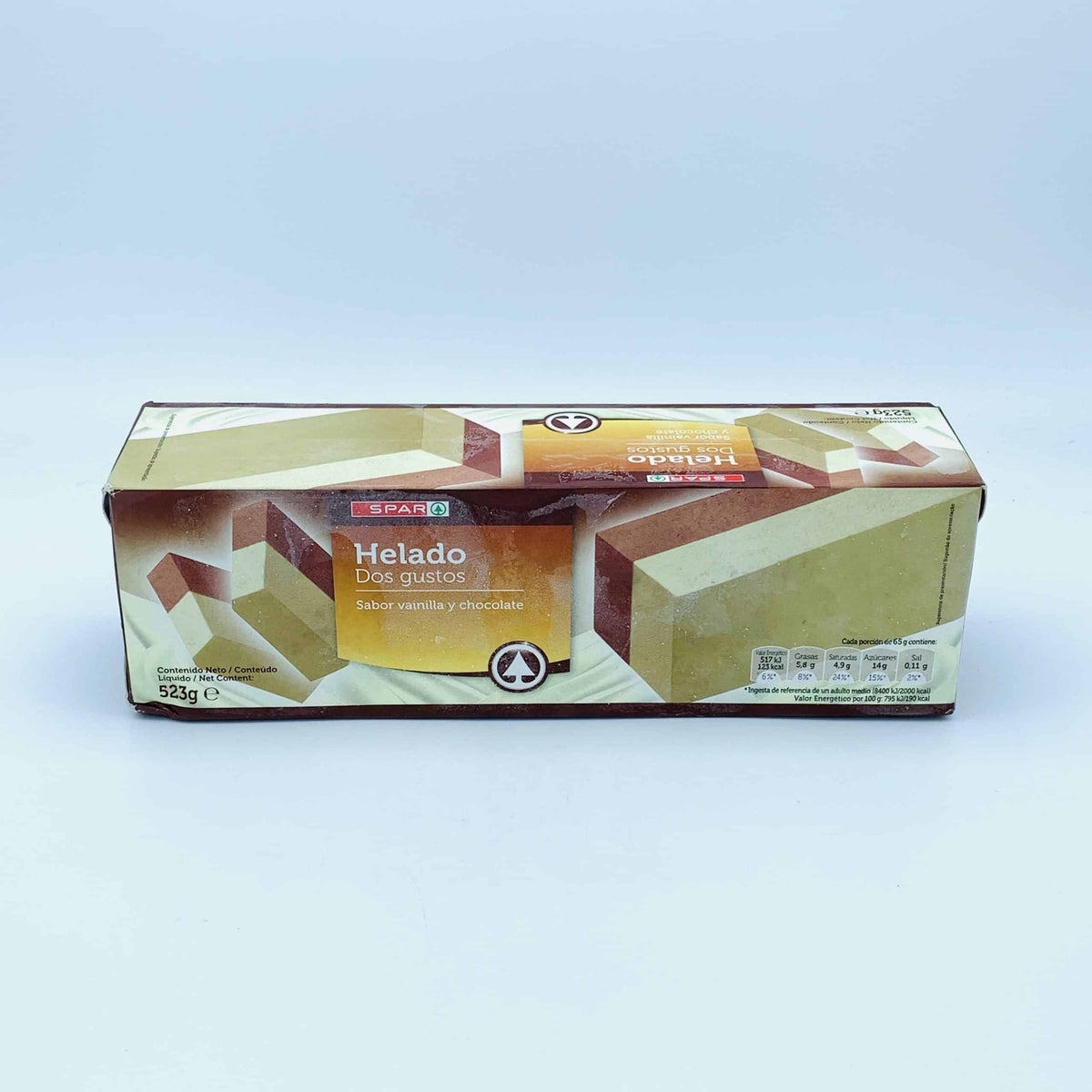 Helado de Vainilla y Chocolate SPAR image 0