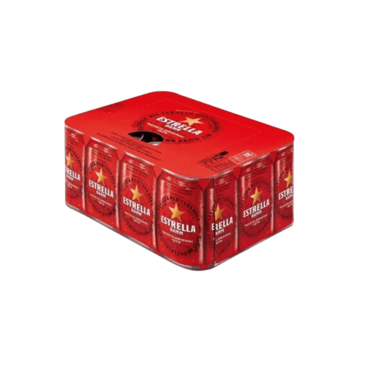 Cerveza Estrella Damm Lata 33cl Pack 12 image 0