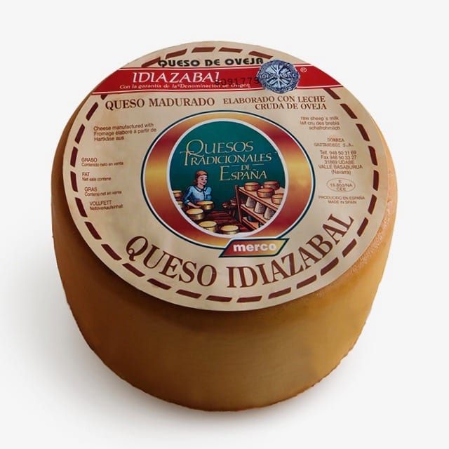 Queso de Oveja Ahumado Idiazabal Cuña 250g aprox image 0