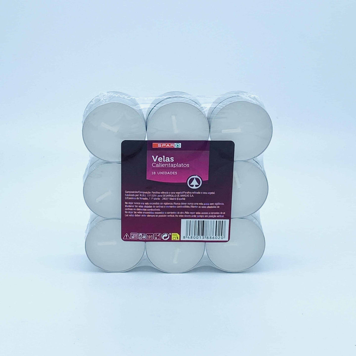 Velas Calientaplatos SPAR 18u image 0