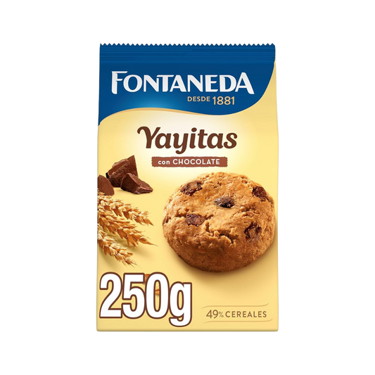 Yayitas con Chocolate Fontaneda 250g image 0