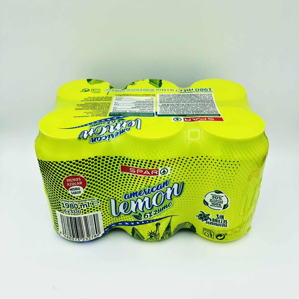 American Limón SPAR 6x33cl image 0