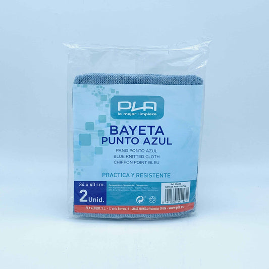 Pla Bayeta Punto Azul 2u image 0