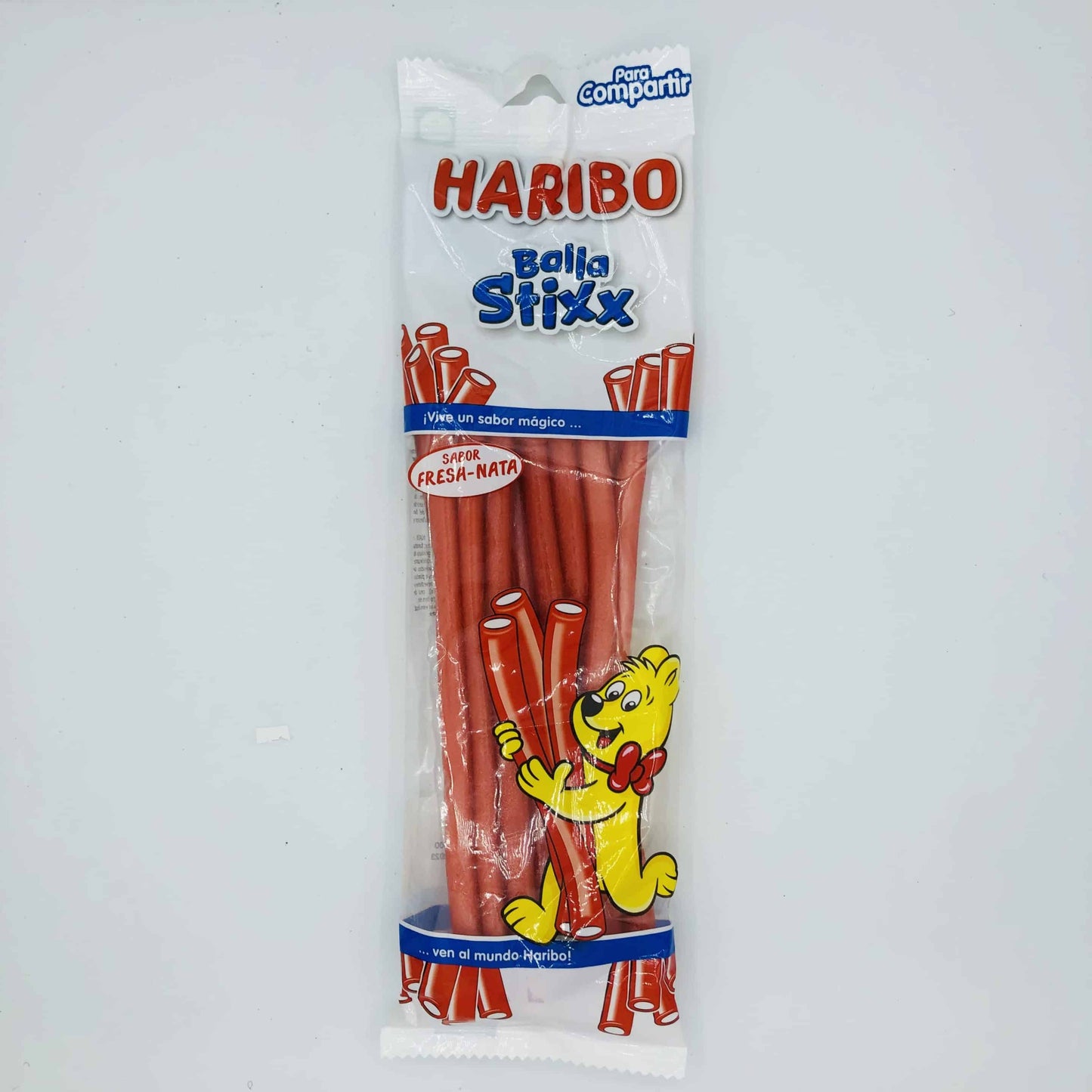 Haribo Balla Stixx Fresa - Nata 200g image 0