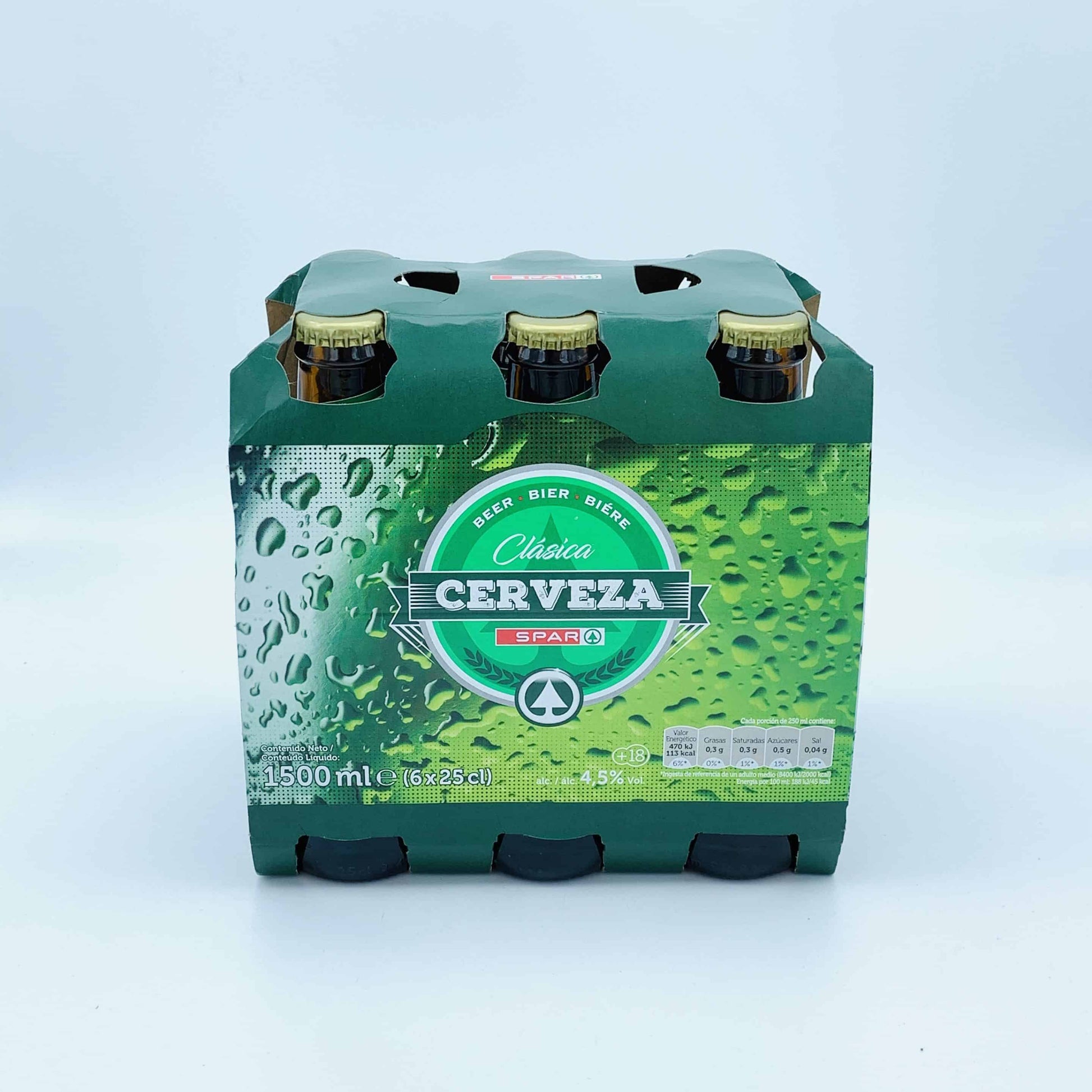 Cerveza SPAR Pack de 6 Botellas de 25cl image 0