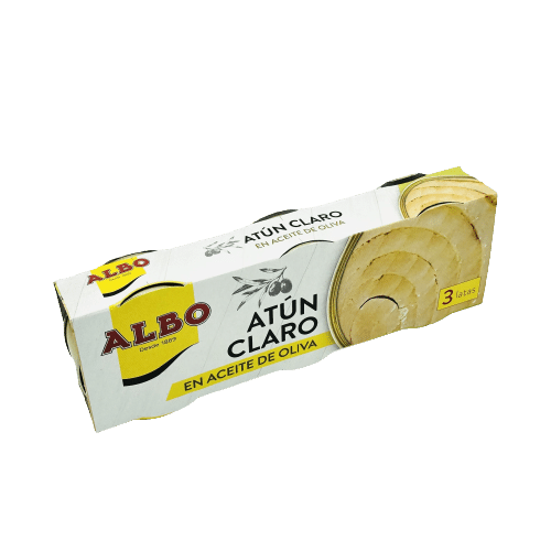 Atún Claro en Aceite de Oliva Albo Pack 3 image 0