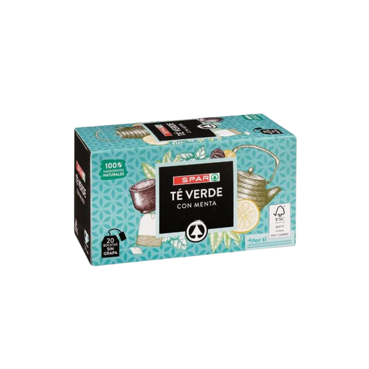 Té Verde con Menta SPAR image 0