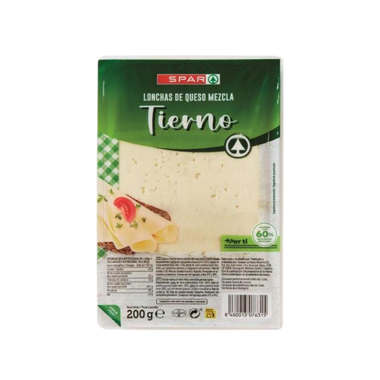 Queso en Lonchas Tierno Mezcla SPAR image 0