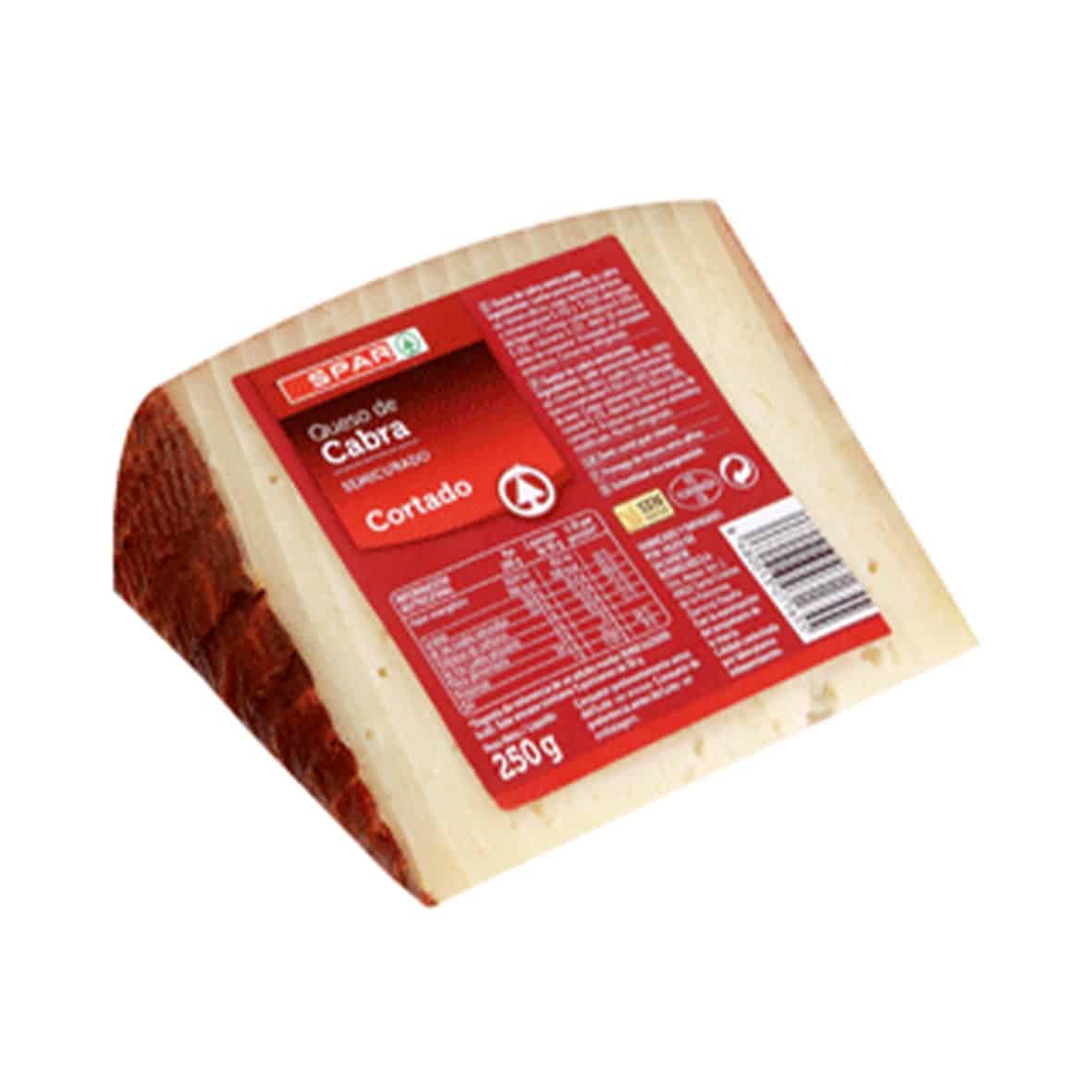 Queso de Cabra Semicurado Cortado SPAR 250g image 0