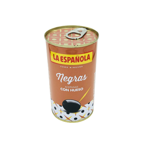Aceitunas Negras con Hueso La Española image 0