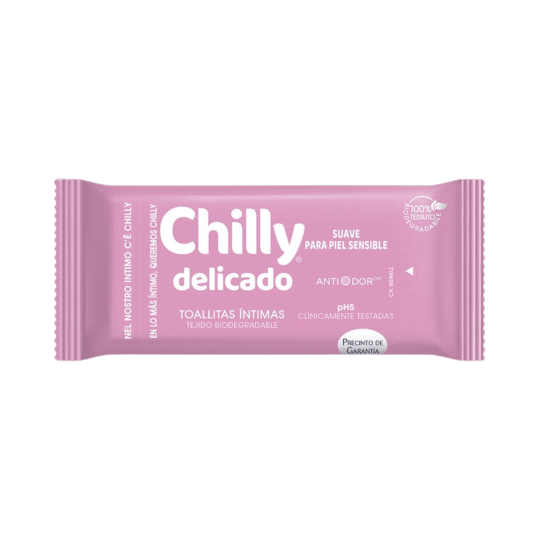 Toallitas Íntimas Chilly Delicadas 12u image 0