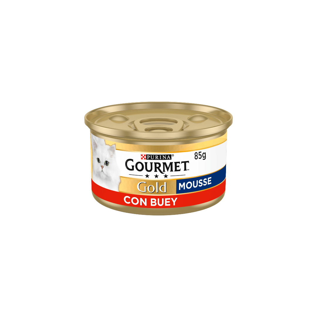 Purina Gourmet Gold Mousse Buey 85g image 0