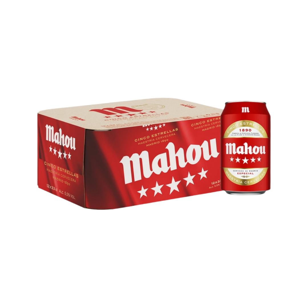Cerveza Mahou 12x33cl image 0
