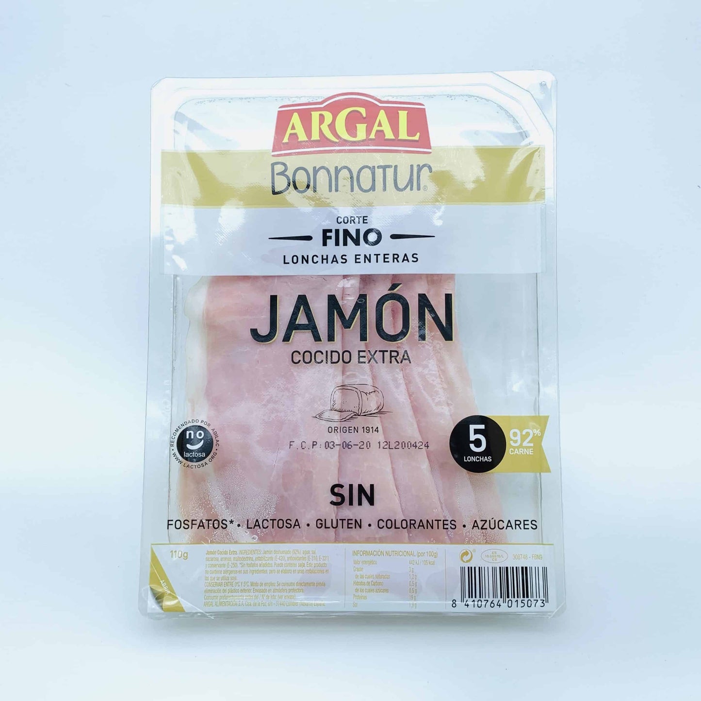Jamón Cocido Extra Bonnatur image 0