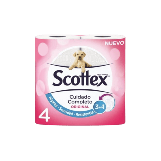 Papel Higiénico Scottex Original 4 Rollos image 0