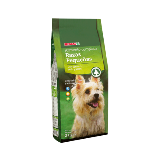Alimento Completo Razas Pequeñas con Cordero y Arroz para Perros SPAR image 0