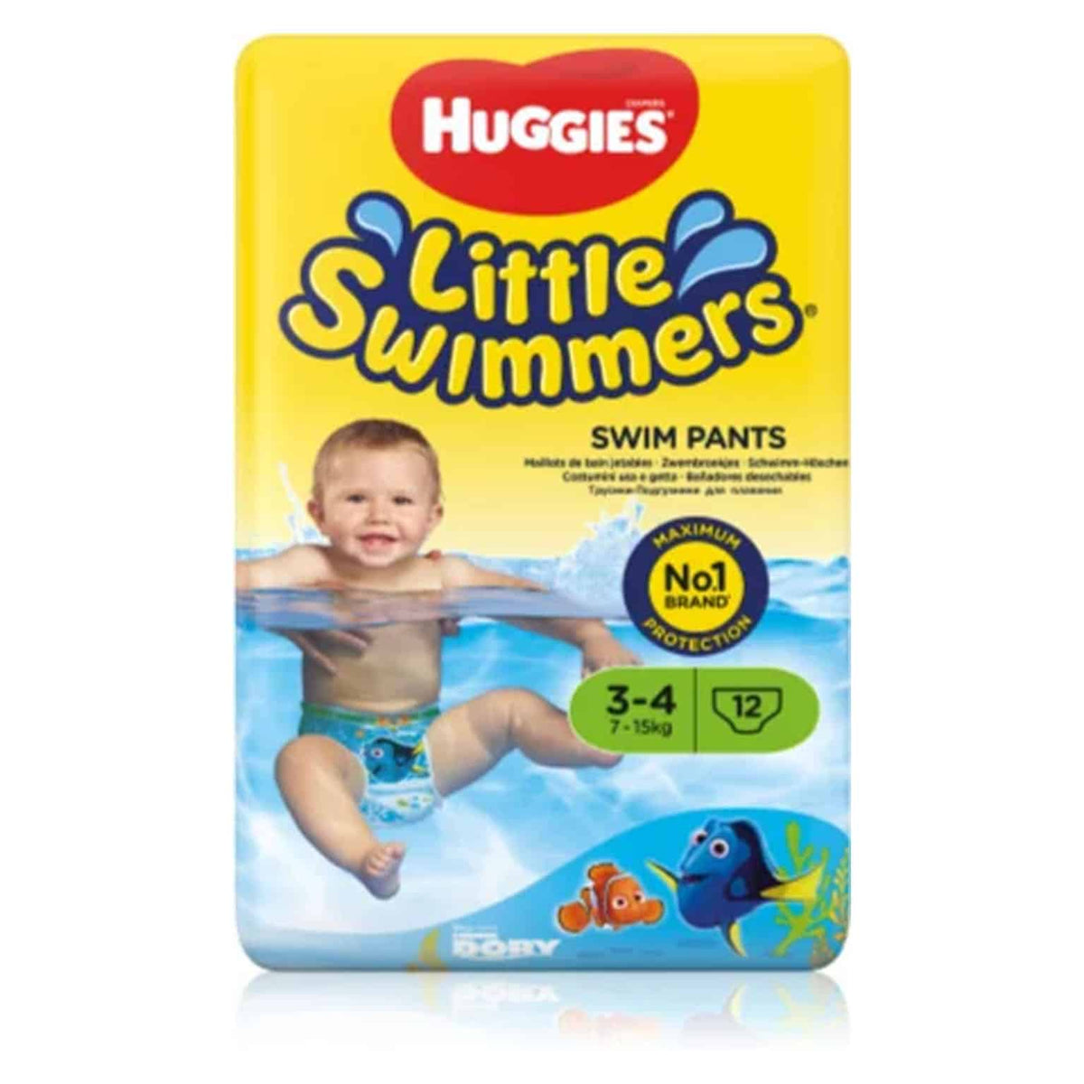 Huggies Little Swimmers 3-4 12u image 0