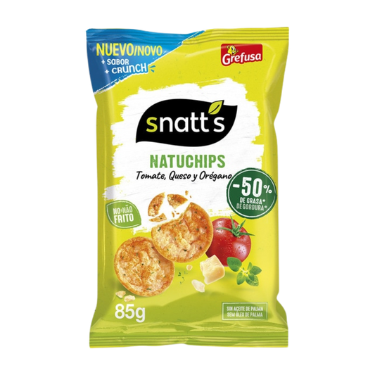 Snatt's Natuchips Tomate, Queso y Orégano image 0