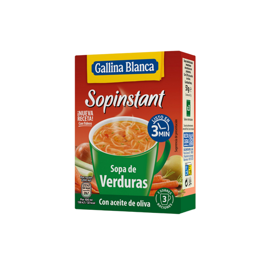 Sopinstant Sopa de Verduras 3 Sobres image 0