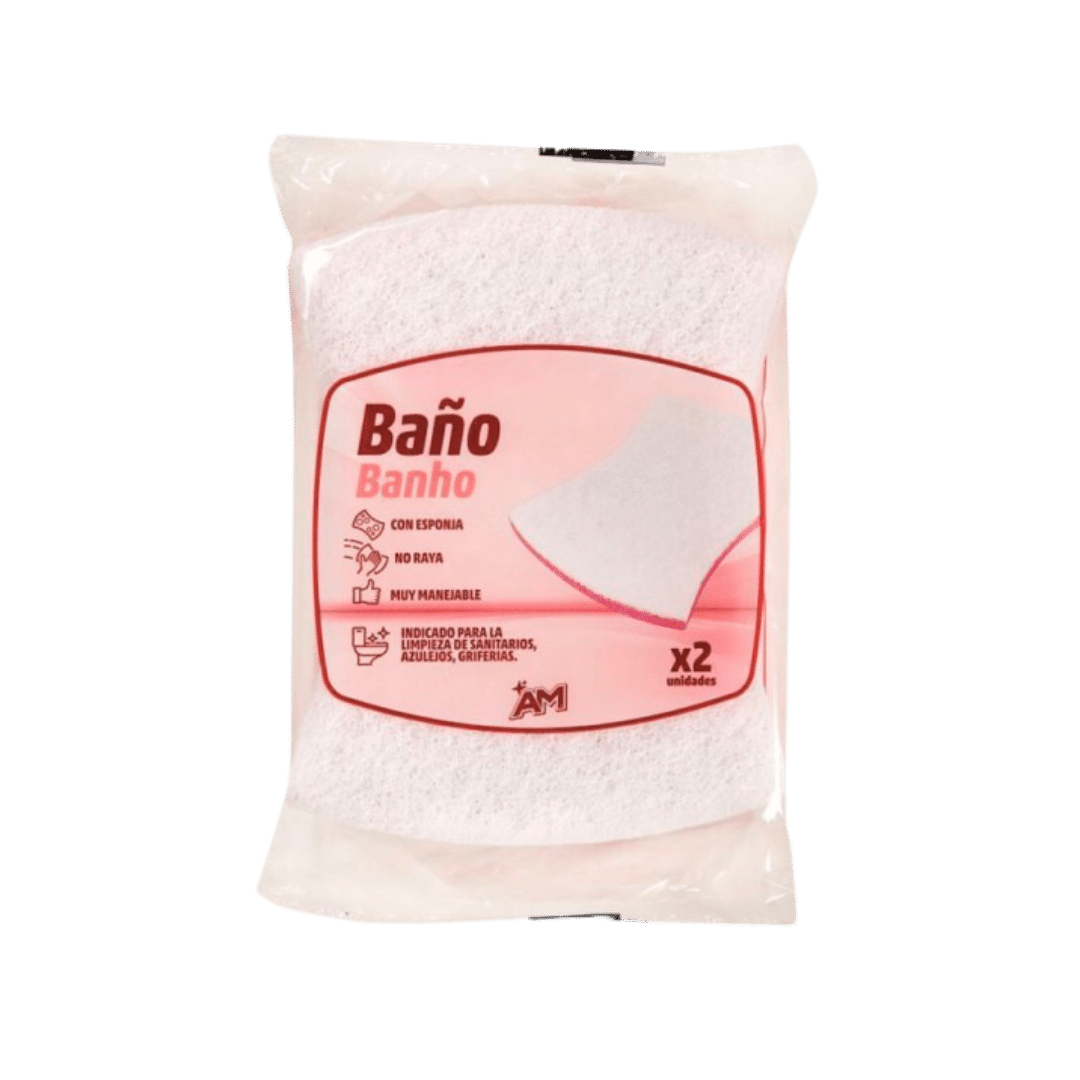 Estropajo Baño AM 2u image 0