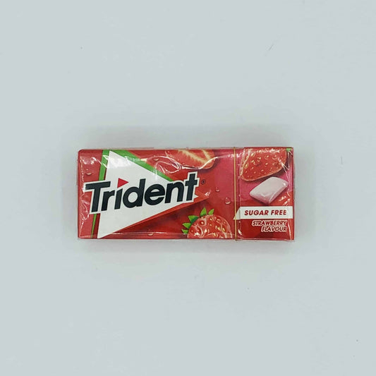 Chicle Trident Fresa 14g image 0