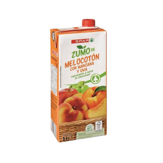 Zumo de Melocotón SPAR 1L image 0