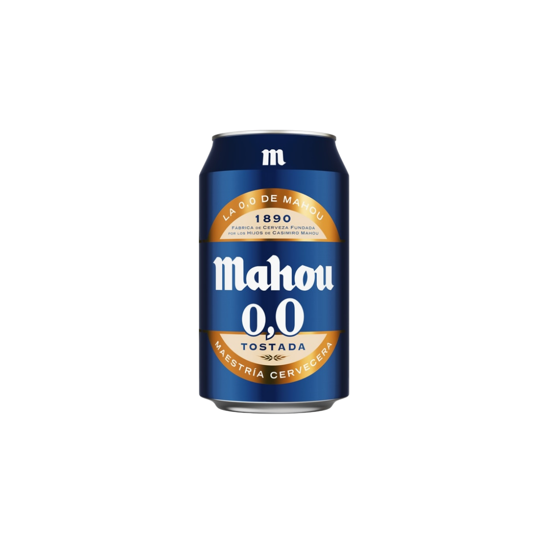 Cerveza Mahou 0,0 Tostada 33cl image 0