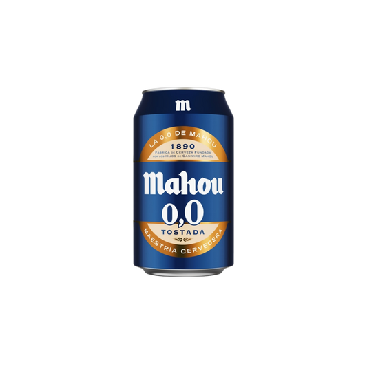 Cerveza Mahou 0,0 Tostada 33cl image 0