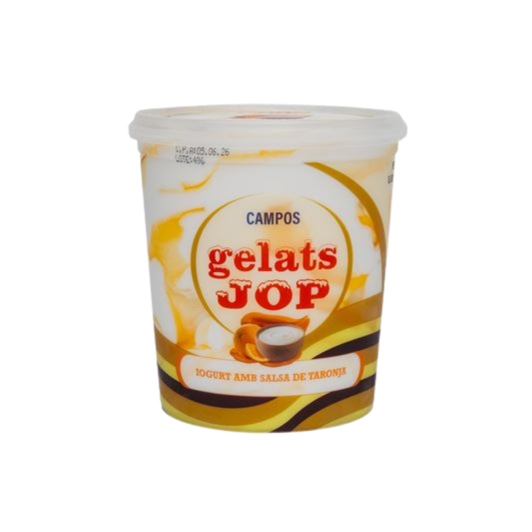 Helado de Yogur con Salsa de Naranja Jop image 0