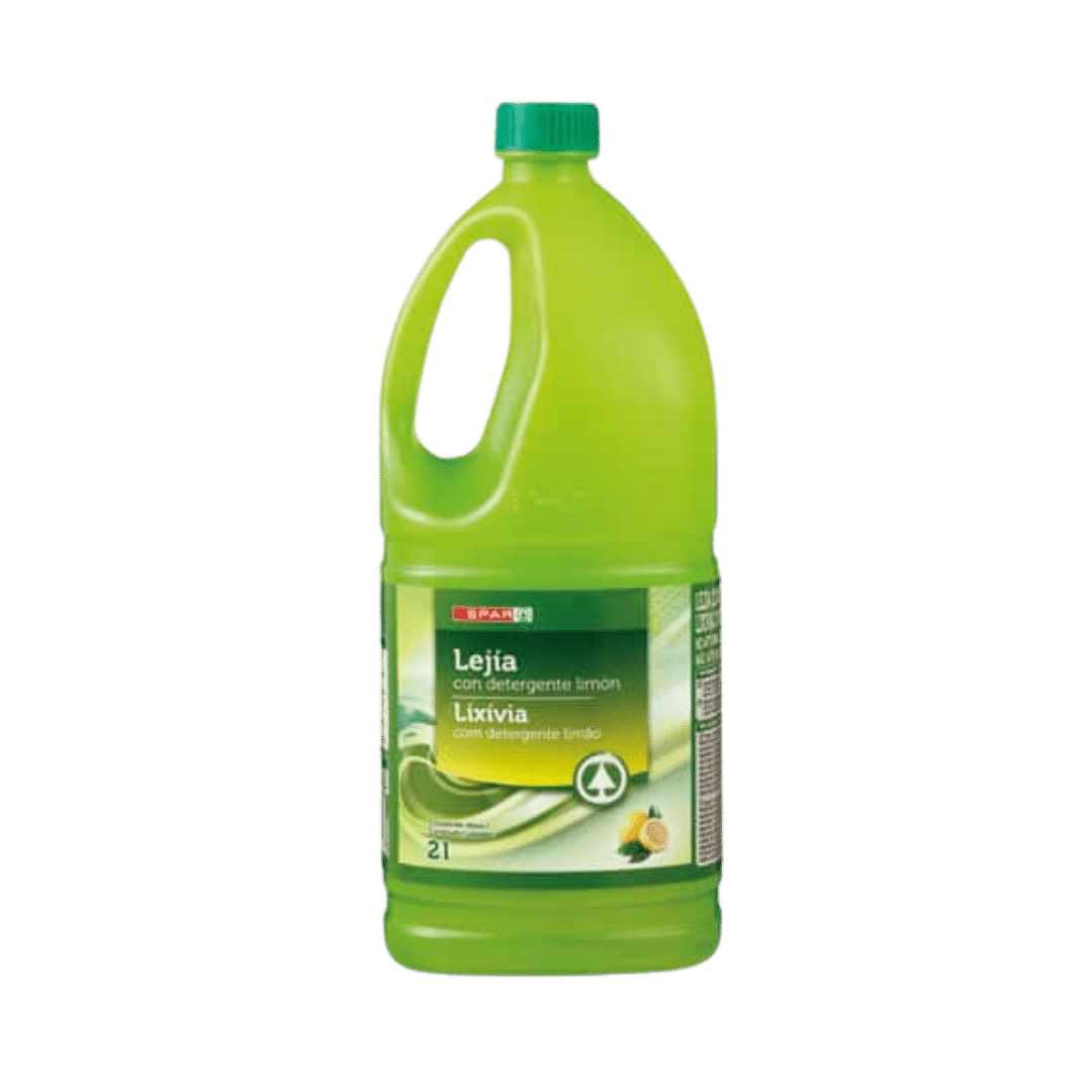 SPAR Lejía con Detergente Limón 2L image 0