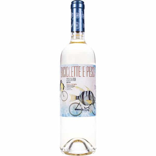 Vino Blanco Bicicletas y Peces Pinot Grigio image 0