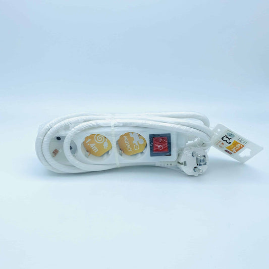 Alargador con Interruptor 3 Tomas image 0