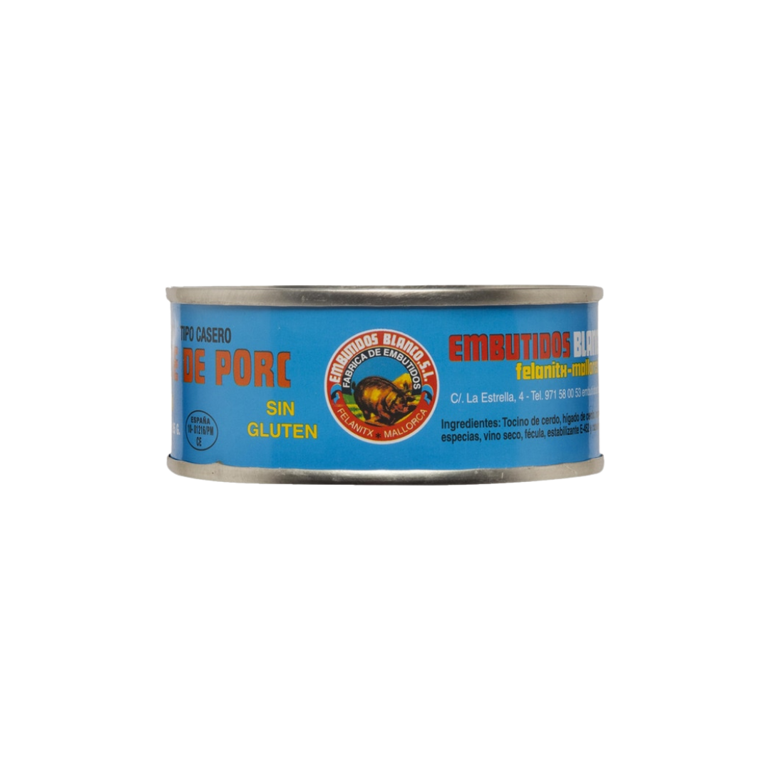Paté de Hígado de Cerdo Embutidos Blanco 90g image 0